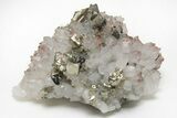 Hematite Quartz, Chalcopyrite and Pyrite Association - China #205542-1